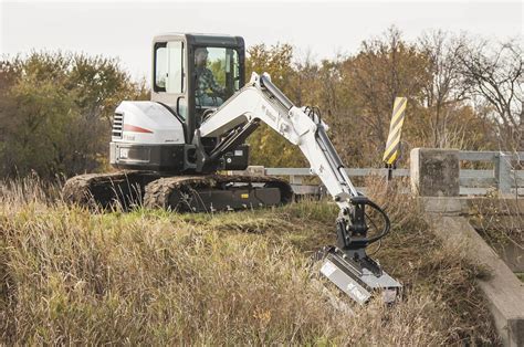 bobcat flail mower attachment cat mini excavator|flail mower attachments.